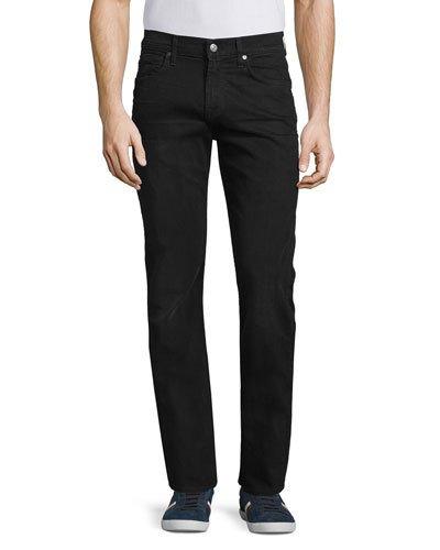 The Straight Washed Jeans, Black