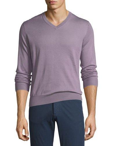 V-neck Cotton