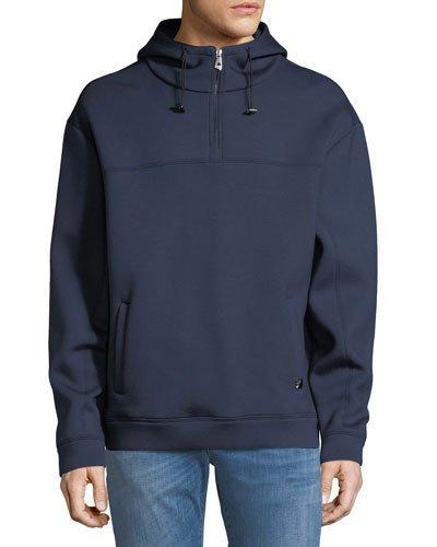Half-zip Hooded