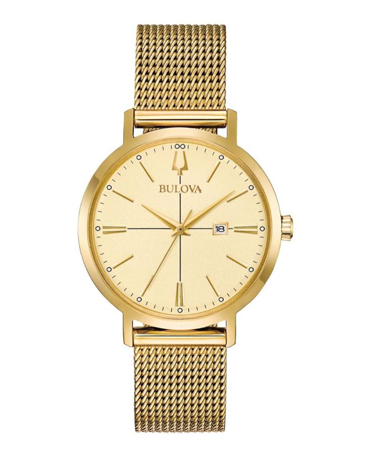 34mm Aerojet Date Watch W/ Mesh