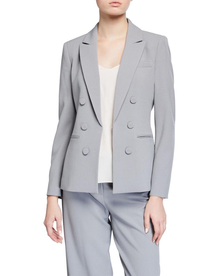 Faux Double Breasted Jacket