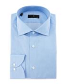 Gold Label Milano Mini-houndstooth Dress Shirt,