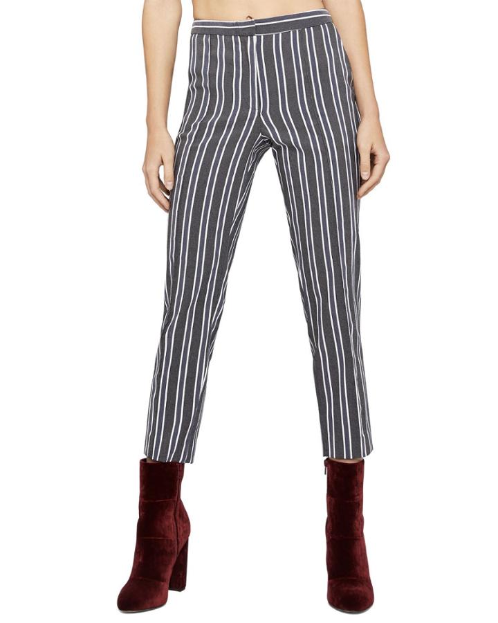 Straight-leg Cropped Trousers