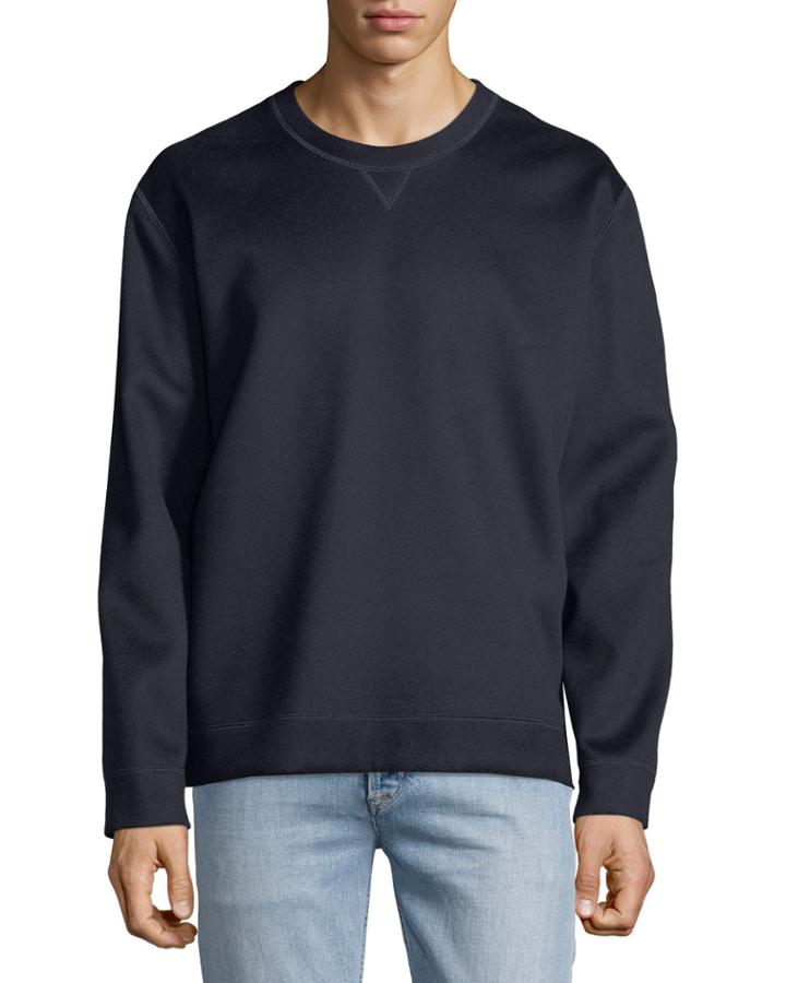 Men's Wool-cashmere Jersey