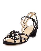 Joie De Vivre Studded Suede