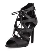 Carmeena Lace-up Leather