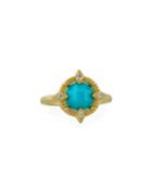 Amazonian Allure Single-stone Cocktail Ring,