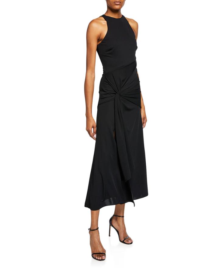 Alex Knotted Front Cocktail Dress