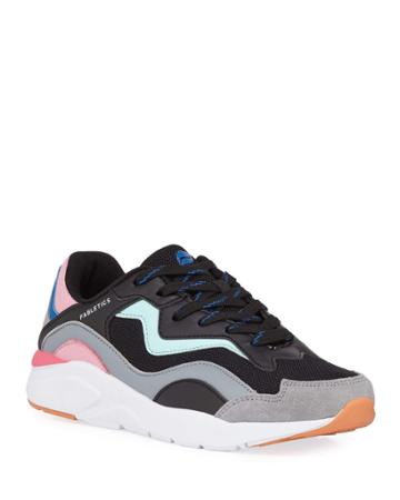 Palli Colorblock Faux Leather