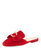 Leela Suede Bow