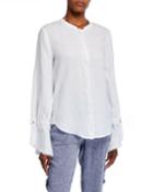 Parisian Raw Edge Linen-blend