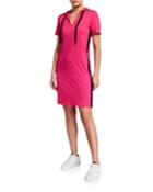 Logo Tape Hoodie Dress