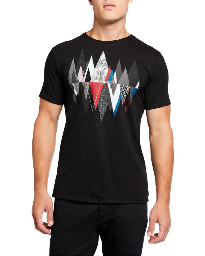 Men's Foil Screen Printed T-shirt