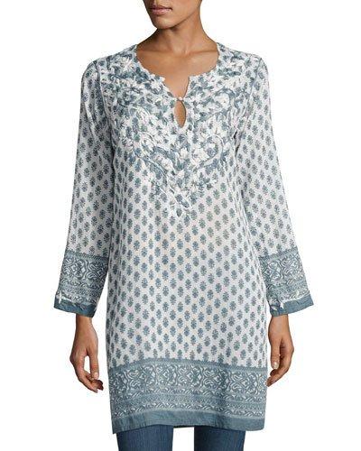 Paisley Embroidered Tunic