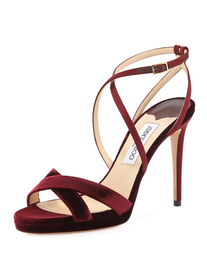Lola Velvet Strappy