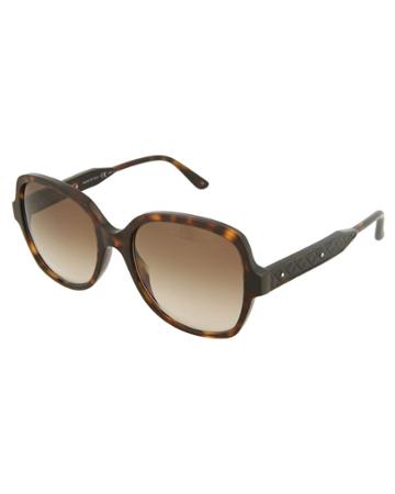 Novelty Round Acetate/leather