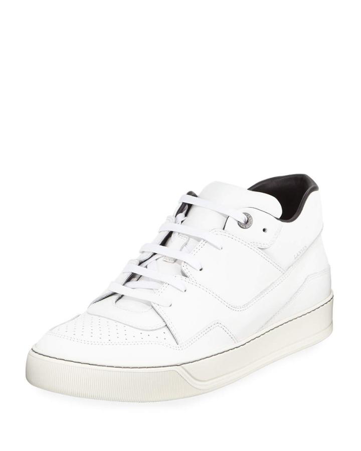 Calf Leather Mid-top