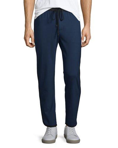 Contrast-trim Jogger Pants