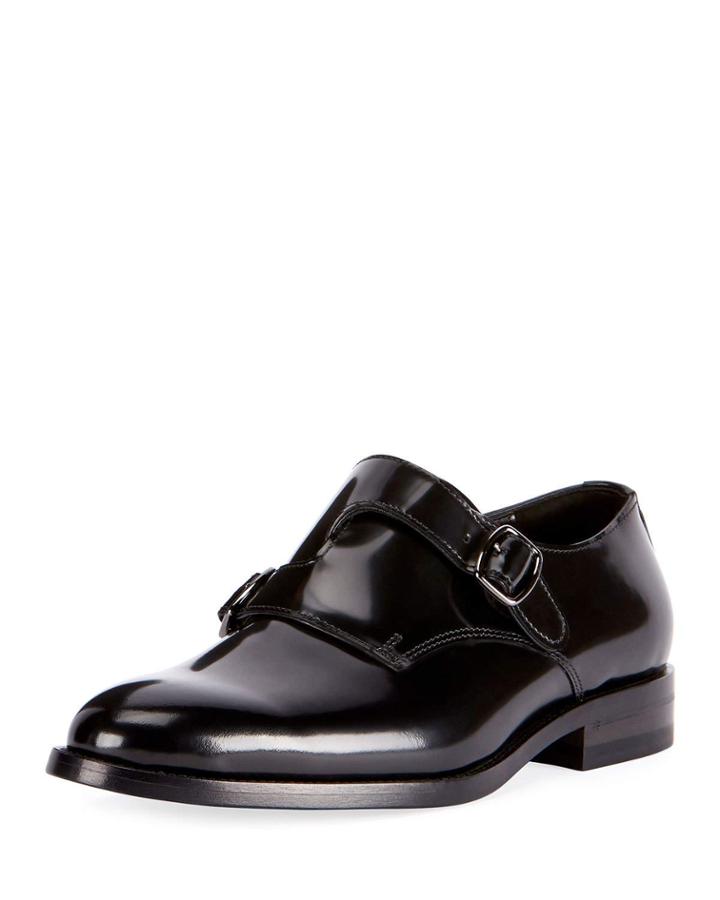 Dare Eli Patent Leather Monk-strap