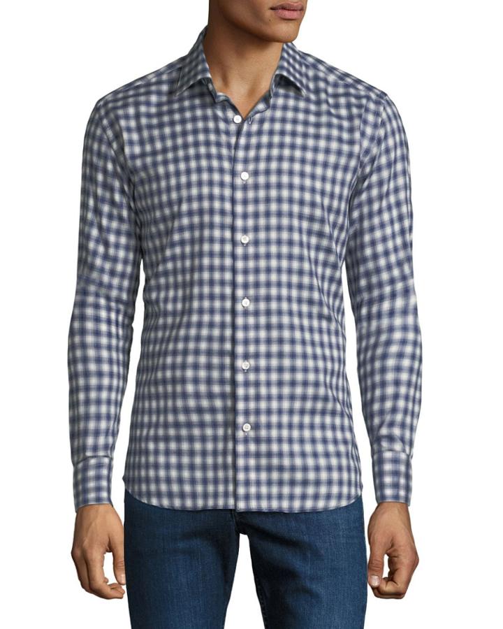 Men's Gingham Cotton