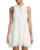 Tacoma Tie-neck Babydoll Dress