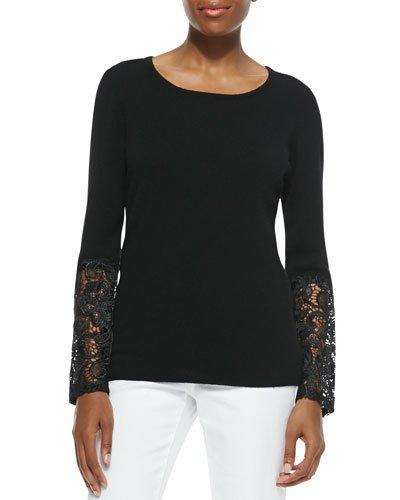 Cashmere Crochet-sleeve