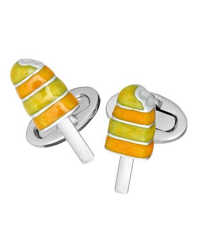 Summer Popsicle Enameled Cuff