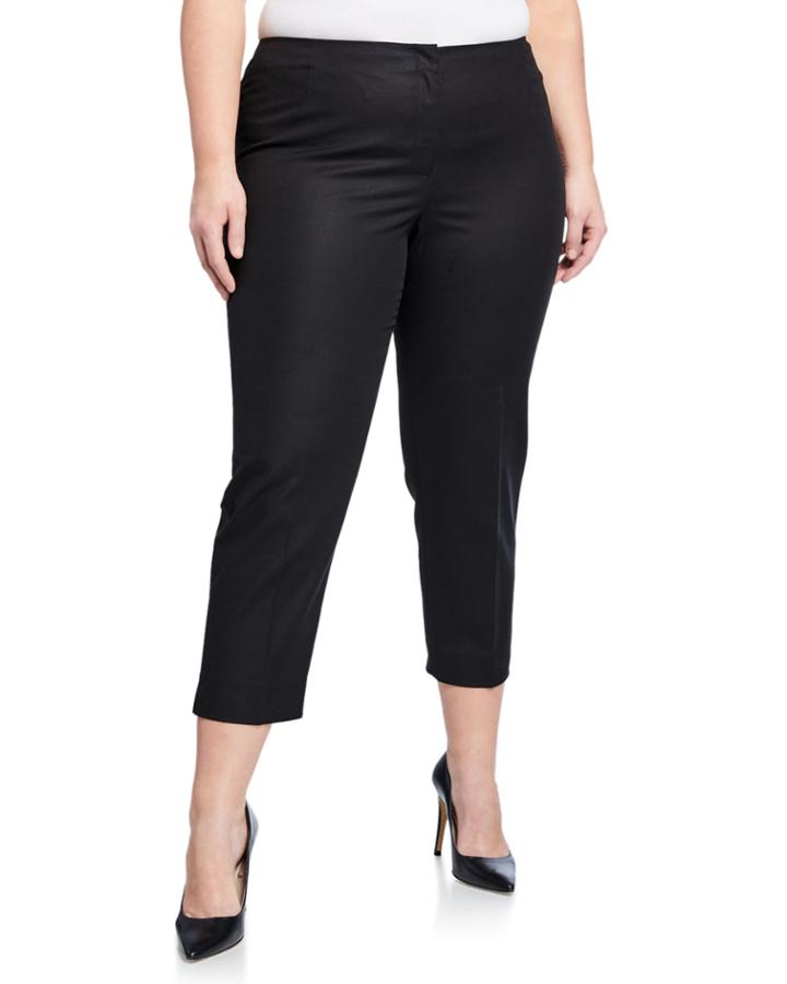 Lexington Straight-leg Cropped Pants,