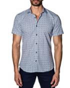 Men's Semi-fitted Short-sleeve Footprint