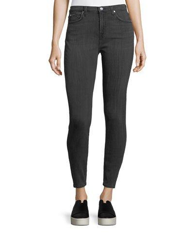 Gwenevere High-waist Jeans With Squiggle Pockets