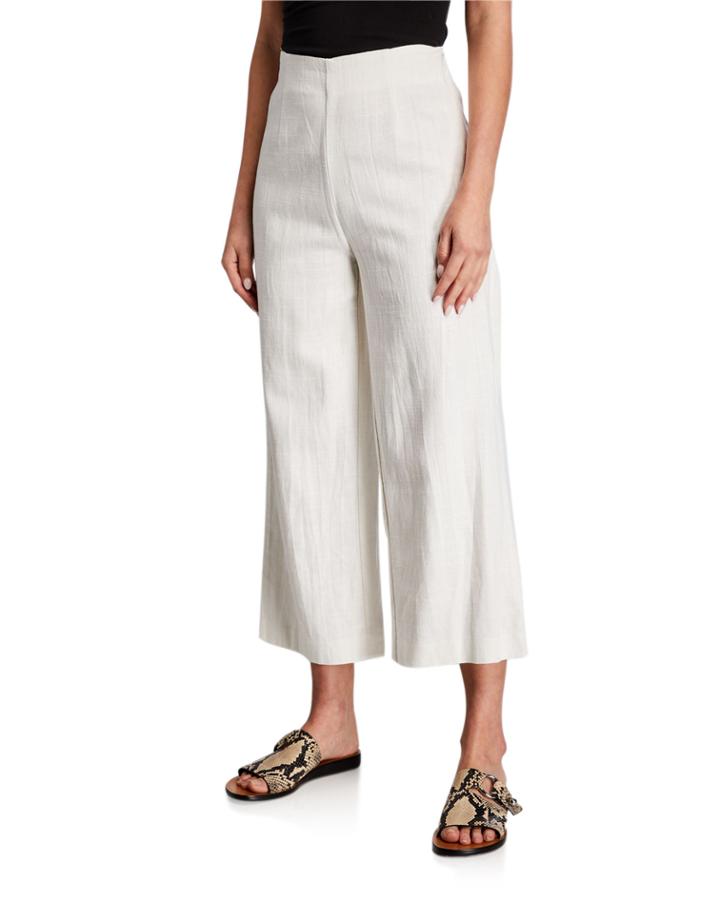 Linen-blend Wide