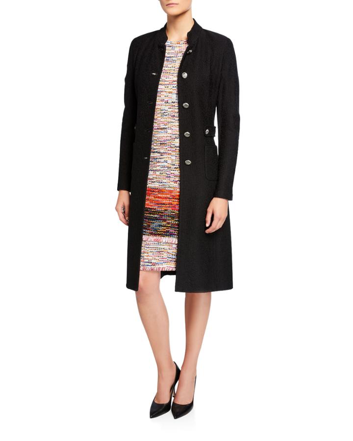 Caris Wool-blend Topper Jacket