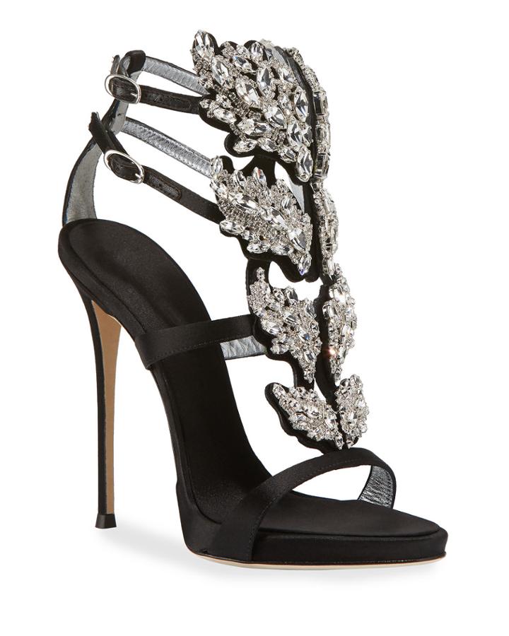 Satin Wing Jeweled