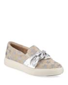Olery Glittered Star Bow Sneakers,
