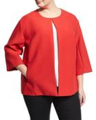 Vida Topper Jacket, Red,