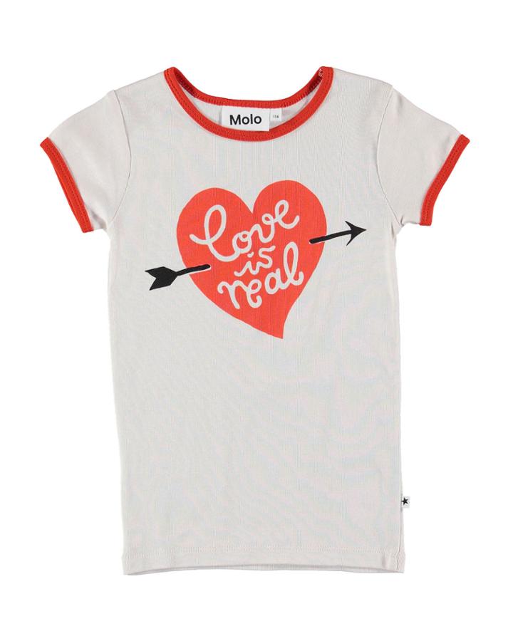 Rhiannon Love Is Real Ringer Tee,