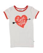 Rhiannon Love Is Real Ringer Tee,