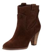 Provence Suede Pull-on Bootie