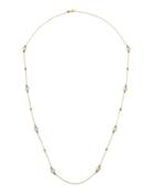 Lisse 18k Moonstone Cushion & Diamond Necklace
