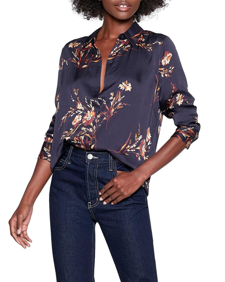Essential Floral Button-down