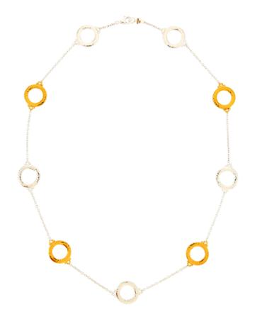 Hoopla Short Station Necklace,