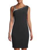 One Shoulder Cocktail Sheath