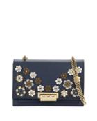 Earthette Large Chain Shoulder Bag - Hex Floral