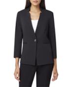 Star-neck Turn-lock Jacket
