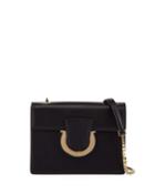 Thalia Medium Leather Gancini Flap