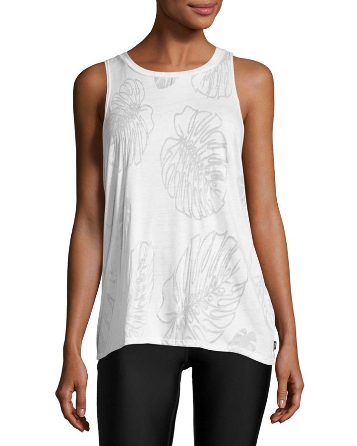 Muscle Racer Burnout Tank, White Pattern