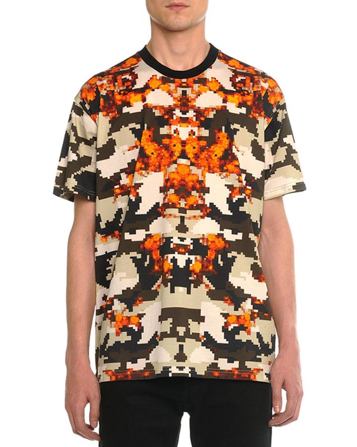 Columbian Camo-print Tee