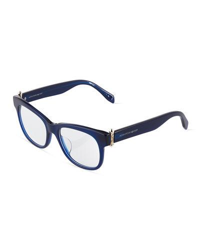 Square Plastic Eyeglasses