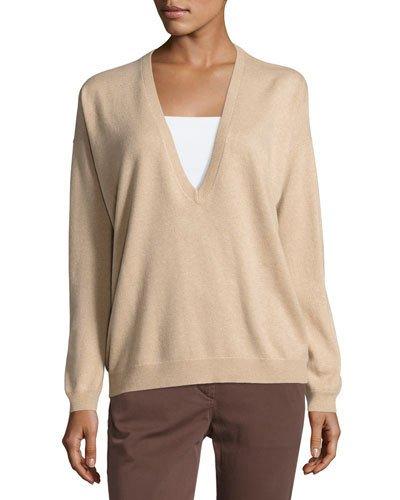 Boyish V-neck Cashmere