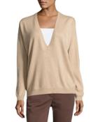 Boyish V-neck Cashmere